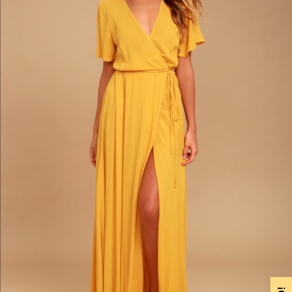 NWT Lulus Wrap Dress